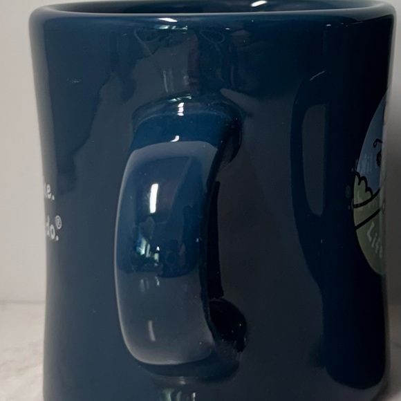 Life Is Good Navy Ceramic Mug with Golf Design - Picture 4 of 9